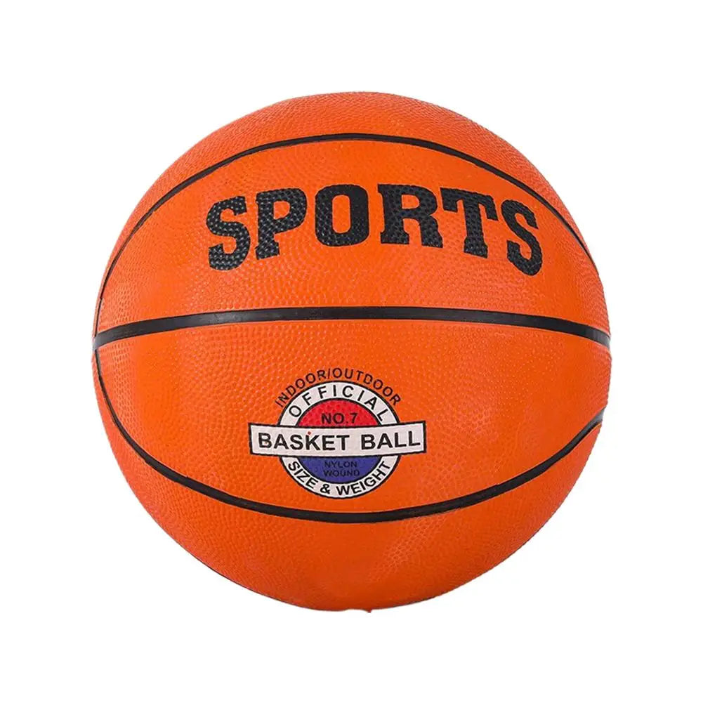 Balón de Baloncesto de Entrenamiento de Goma Tamaño 5/7 para Niños y Estudiantes, Resistente al Desgaste, para Interiores y Exteriores, para Entrenamiento Deportivo Escolar