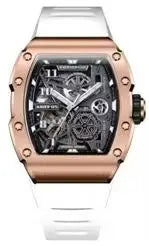 Reloj mecánico para hombre de moda 2025, relojes automáticos, esfera con grafiti, estilo Pagani Design, reloj de pulsera de acero, Relogio Masculino