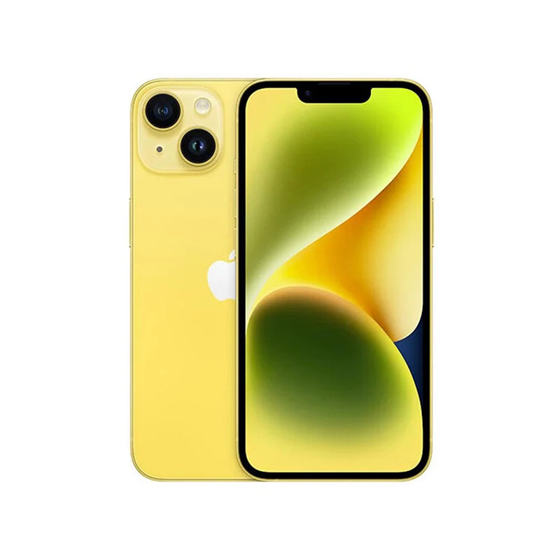iPhone 14 5G Apple reacondicionado, 128 GB/256 GB ROM, Face ID, pantalla Super Retina OLED de 6,1 pulgadas, 12 MP, NFC, excelente estado