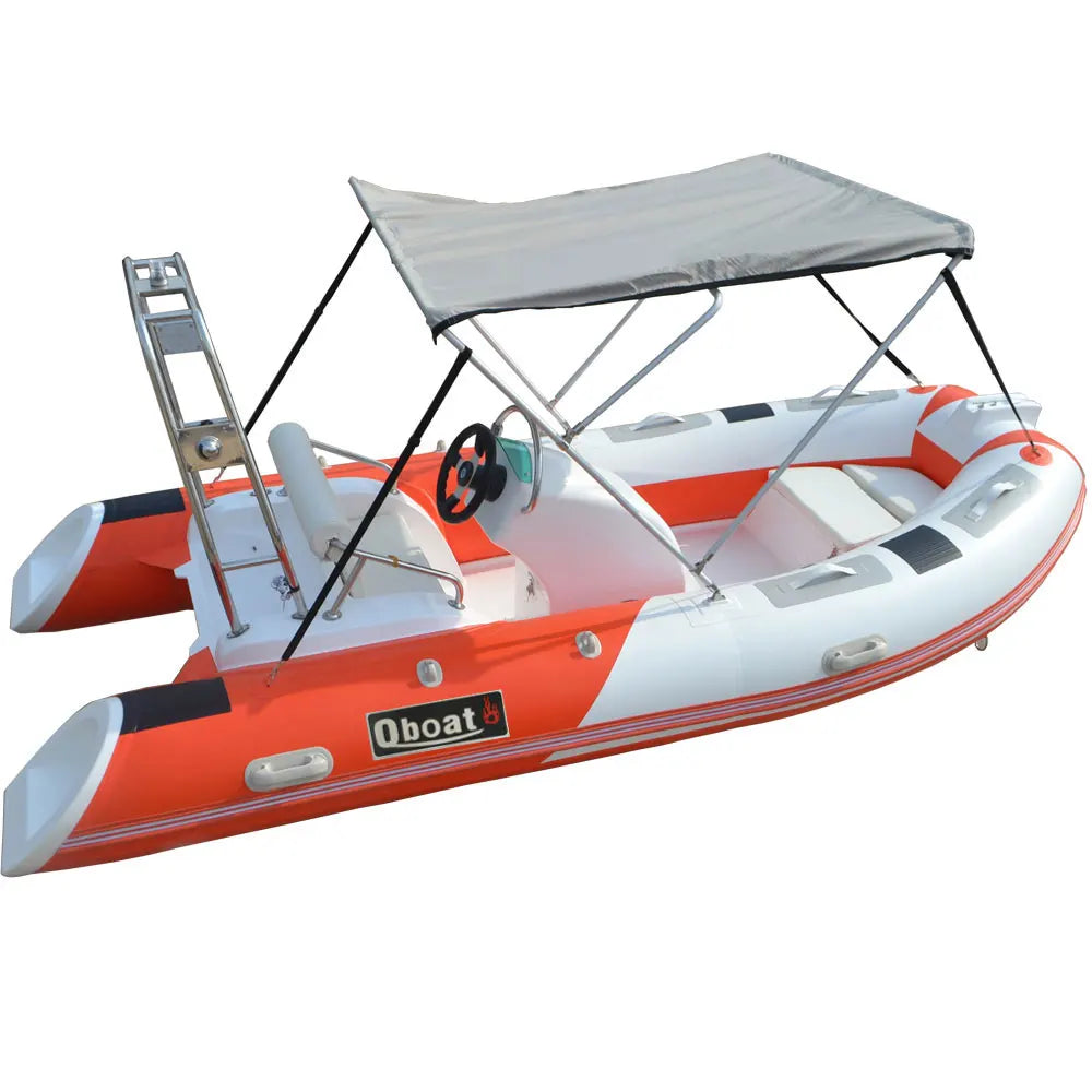 Bote Inflable Rígido de 3.9m con Motor Fuera de Borda, Material Hypalon, Bote RIB Chino en Venta