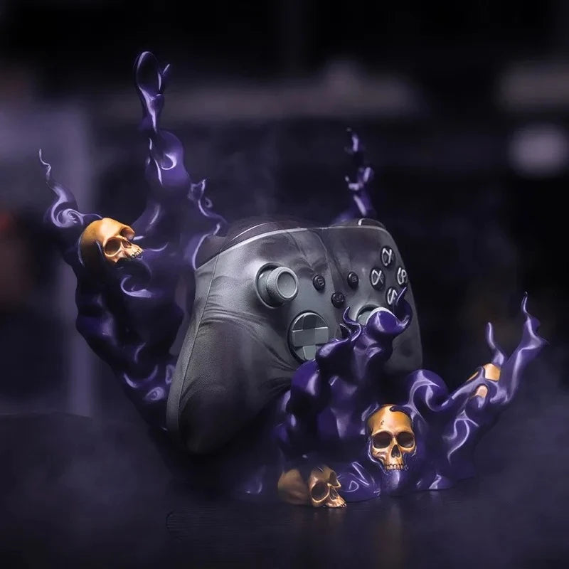 Soporte para mando con diseño personalizado, impresión 3D para PS5/Xbox, soporte de exhibición, soporte universal para mando de juegos, base de regalo