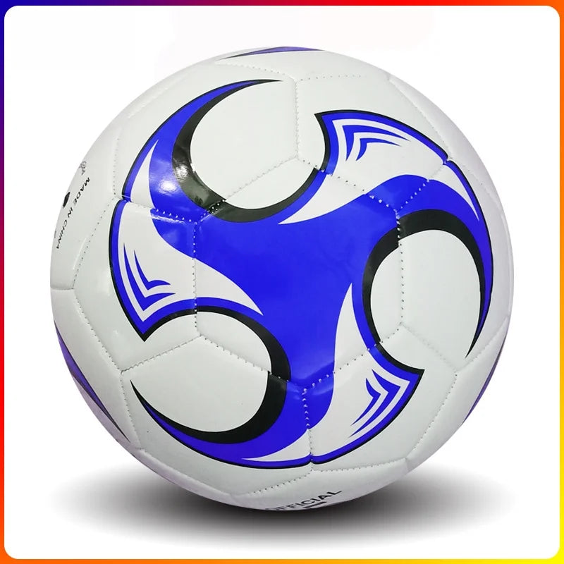 Balón de Fútbol Oficial de Entrenamiento Talla 4 Talla 5, PVC Premium Sin Costuras, Resistente al Desgaste, Regalo para Niños y Adultos, para Competencia Diaria