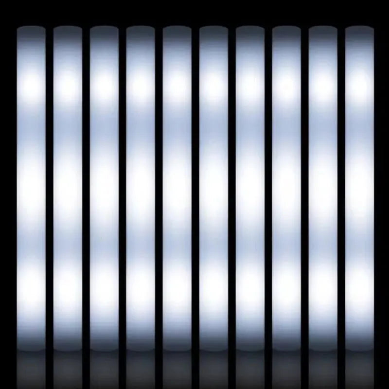30 Uds. De barras luminosas de espuma con 3 modos, barra luminosa intermitente Led colorida que brilla en la oscuridad, suministros para fiestas para conciertos de Raves de boda