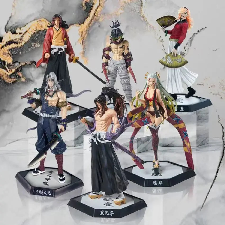 Figura de Anime Demon Slayer Zohakuten de 30 cm, Figura de Acción de PVC de Zohakuten Hantengu, Estatua GK, Modelo Coleccionable, Juguetes, Regalos