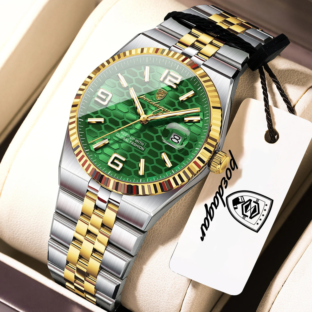 POEDAGAR Top Elegant Women's Watches Stainless Steel Date Quartz Woman Clock Luminous Waterproof Fashion Ladies Watch Reloj Gift