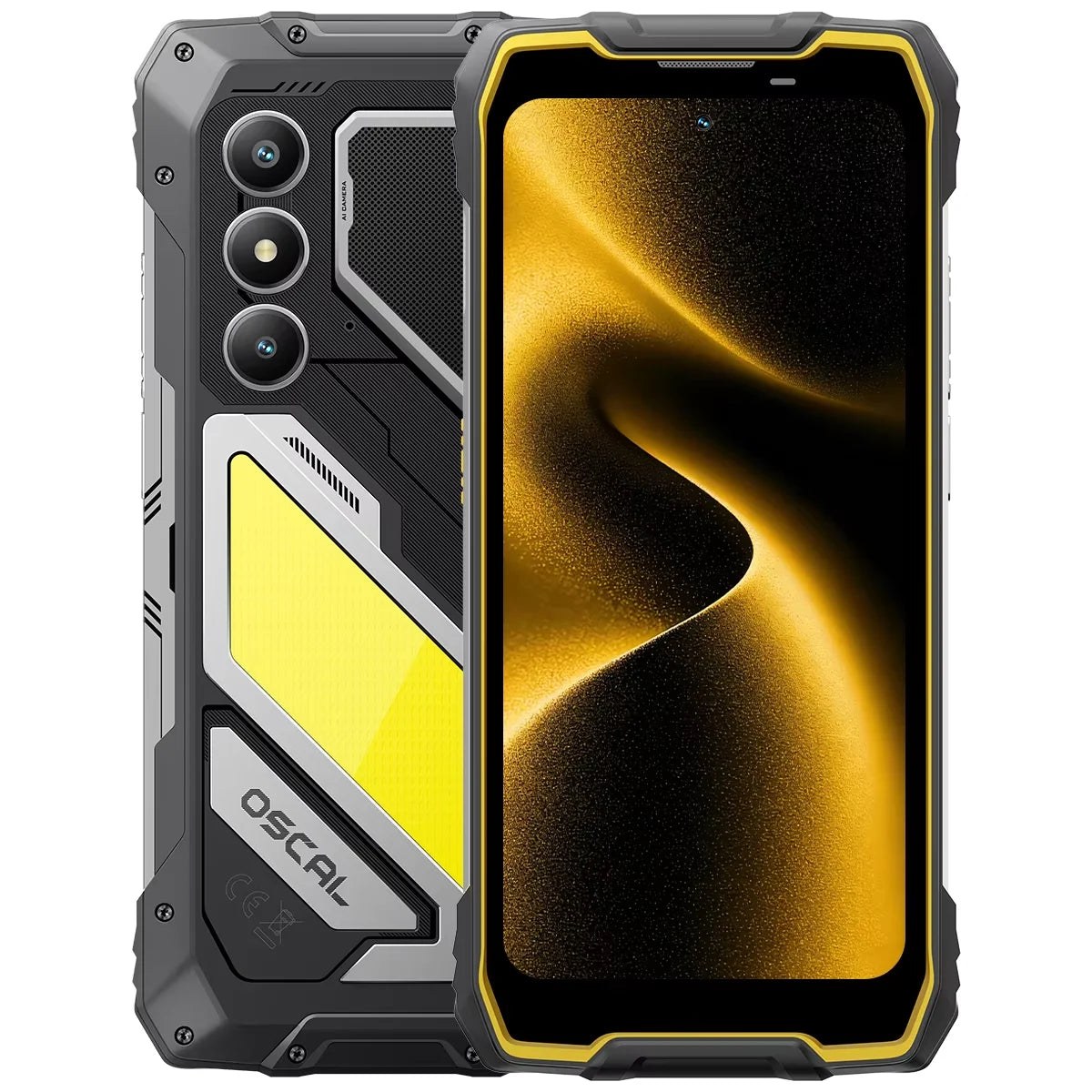 Teléfono inteligente resistente con IA Blackview OSCAL PILOT 5 5G, UNISOC T8100, pantalla de 6,67" 2,4K a 120 Hz, 8 GB + 256 GB, batería de 15000 mAh