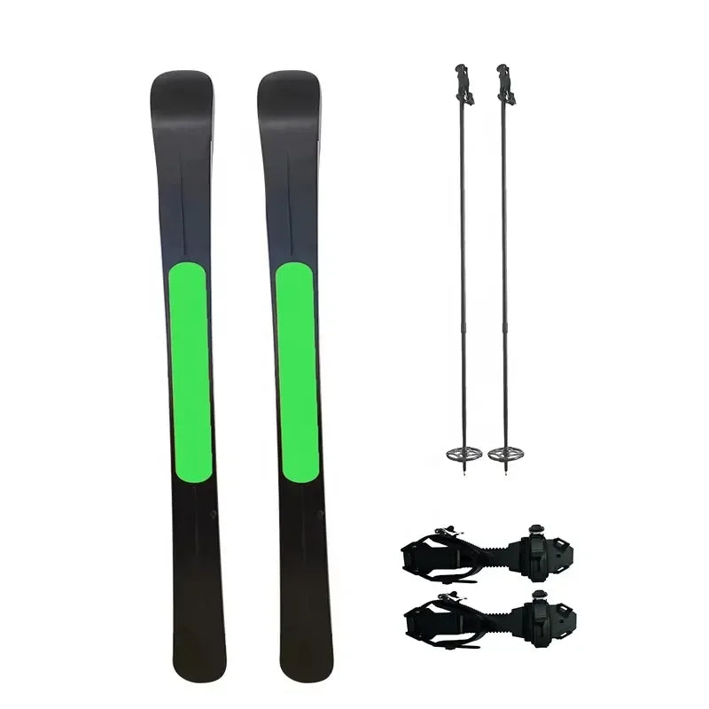 Esquís Personalizados con Base de Piel, Anchos, para Caza, con Suela Antideslizante, para Deportes de Invierno, Equipo para Exteriores de Alta Calidad