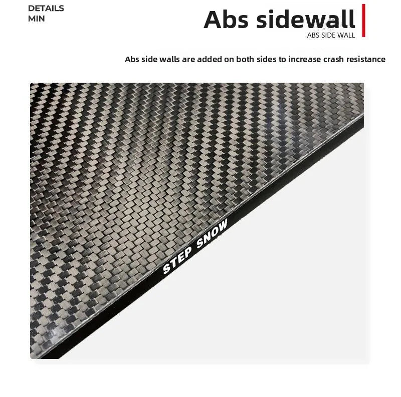 Nueva Tabla de Snowboard Personalizada de Fibra de Carbono para Hombres, Tabla de Snowboard Avanzada Bidireccional para Todo Terreno