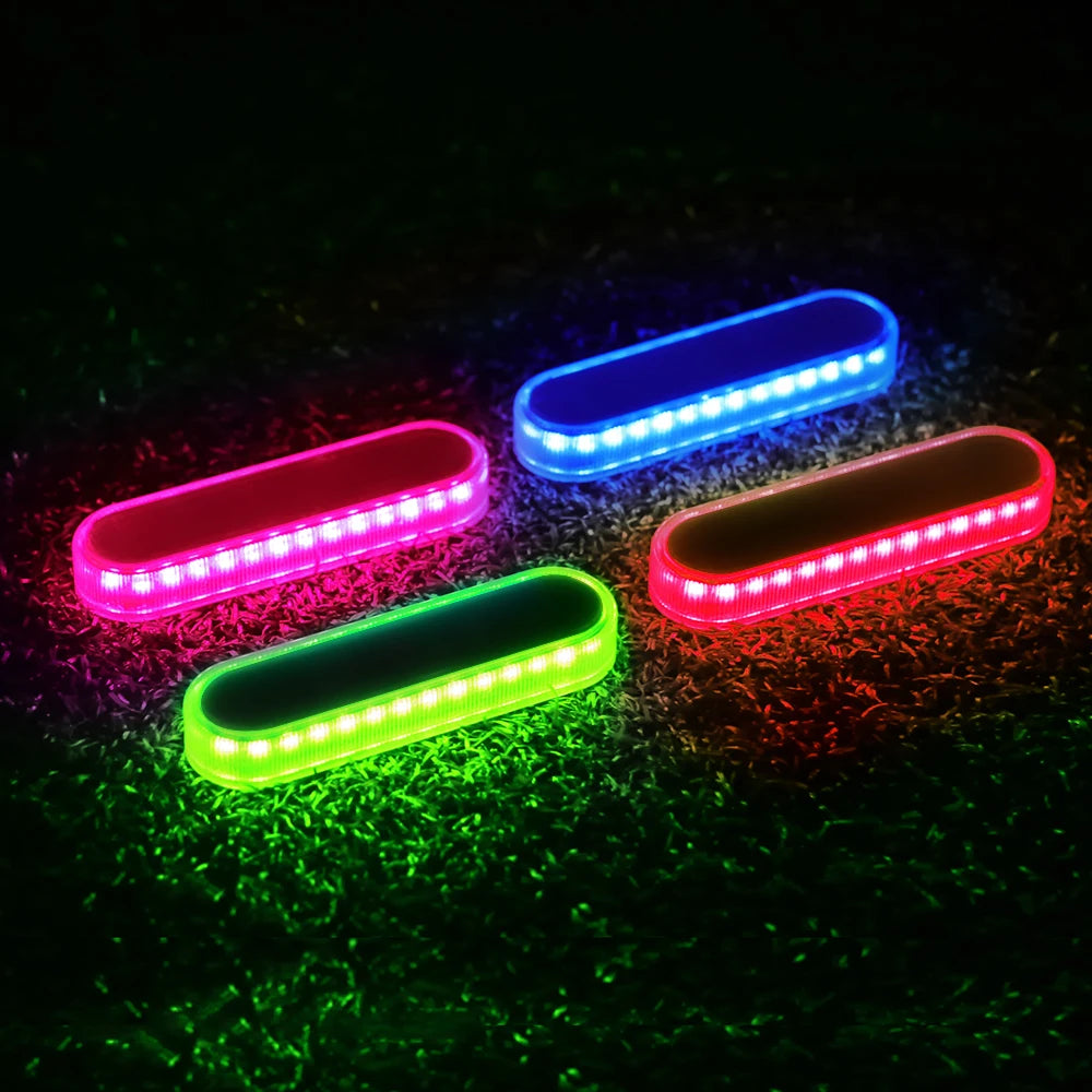 Luces solares para escalones, impermeables IP68, encendido/apagado automático, luces de camino, barra de luz solar, luces LED solares para suelo, escaleras y piso