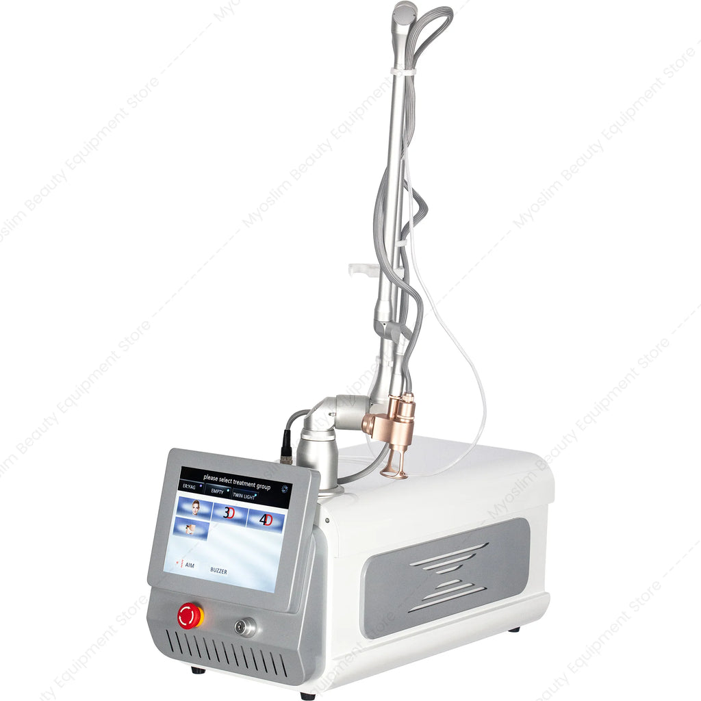 Máquina de Belleza Portátil Mejorada Fotona 4D CO2 Láser Fraccional de 10600nm para Rejuvenecimiento de la Piel, Peeling de Carbono, Antiarrugas y Tratamiento del Acné