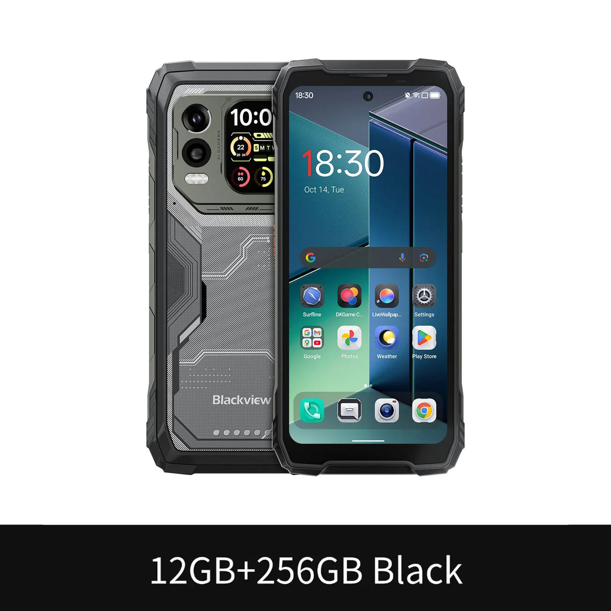 Smartphone ultra resistente Blackview XPLORE 1 Pro 5G, batería de 20000mAh, Dimensity 7050 6nm, 16GB RAM, 512GB ROM, Android 15, teléfono con NFC, 6.78"