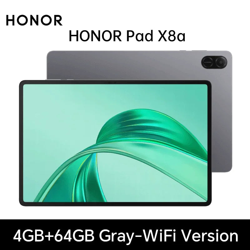 HONOR Pad X8a,Tablet versión europea, pantalla de 11 pulgadas con alta frecuencia de actualización y protección ocular, batería de 8300 mAh, altavoces cuádruples de gran amplitud.