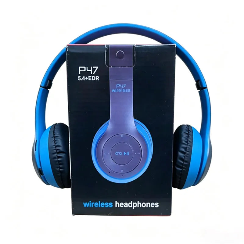 Auriculares Bluetooth 5.0 plegables, inalámbricos, para juegos y deportes, con sonido HiFi, circumaurales, para Huawei, Xiaomi, Apple, teléfono, PC y tableta