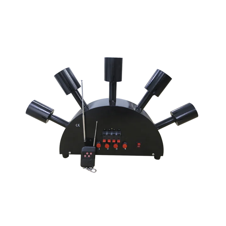 Máquina de Chispas Frías con Efecto de Ventilador, Fuente Pirotécnica de Escenario con Control Remoto, Sin Humo, para Decoración de Escenarios en Bodas y Fiestas de Compromiso