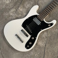 Guitarra Eléctrica Ventur.s John.y Ramone Mosr.te Mark II Blanca y Negra con Tune-A-Matic y Stop