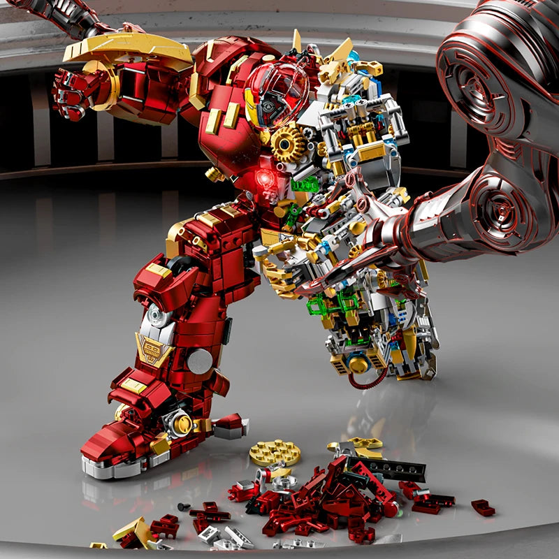 Más de 2700 Piezas de Bloques de Construcción Iron Heroes, Figuras de Acción de Robots de Guerra, Sets de Construcción Buster Mech, Ladrillos DIY, Juguetes para Adultos, Regalo, Decoración Genial para Habitaciones