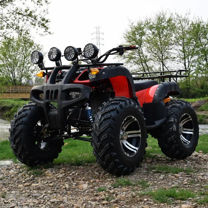 Cuatrimoto ATV de 250cc con Enfriamiento por Agua, Vehículo Todoterreno para Adultos, Motocross, Kart de Montaña