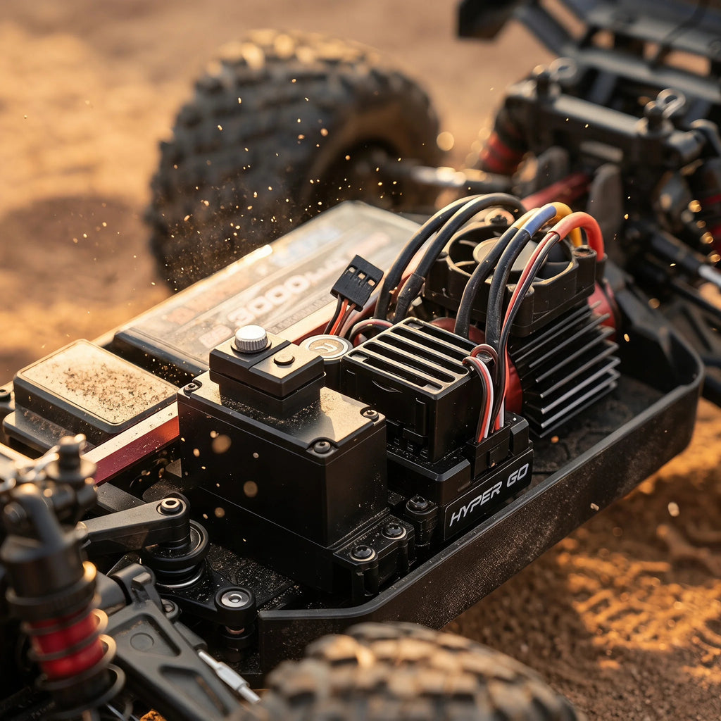 HYPER GO MJX 14207 Coche RC 1/14 de alta velocidad 60KM/H, coche de carreras a la deriva 4WD profesional con control remoto 2.4G, coche todoterreno con motor de escobillas, Monster Truck, juguete de regalo para adultos