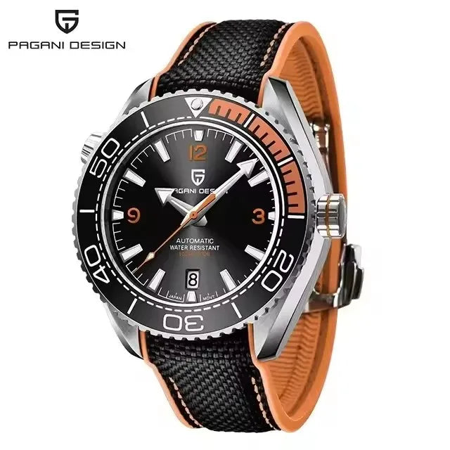 PAGANI DESIGN V2 Reloj automático de lujo para hombre, clásico, resistente al agua, marca superior, cristal de zafiro, relojes mecánicos, regalo para hombre