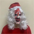 Máscaras de terror de Halloween Cosplay accesorios de disfraces de Navidad asesino aterrador máscara terrorífica para adultos
