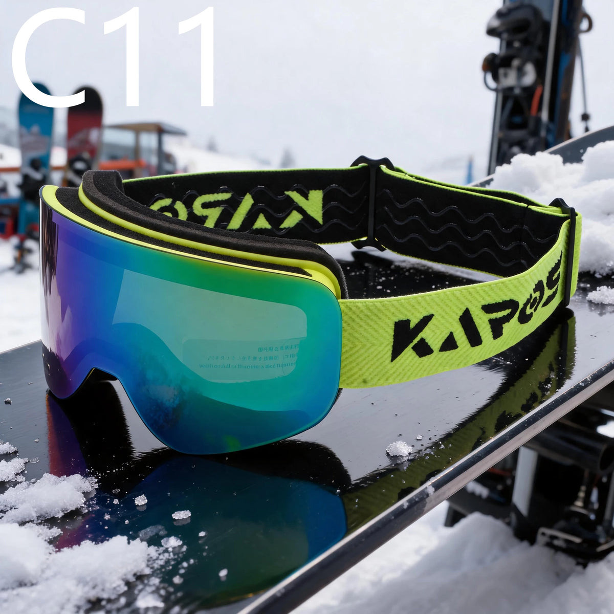 Gafas de esquí Karos de doble capa, antivaho, UV400, ligeras, nuevas, para deportes de invierno, snowboard, motos de nieve, montañismo.