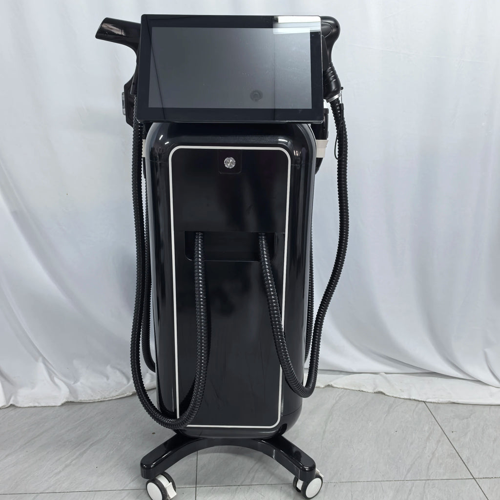 Dispositivo de Depilación Láser de Diodo Profesional 4 en 1 de 5000W y 10 Barras IPL, 4 Longitudes de Onda, Láser Pico, Dispositivo de Fotorejuvenecimiento RF