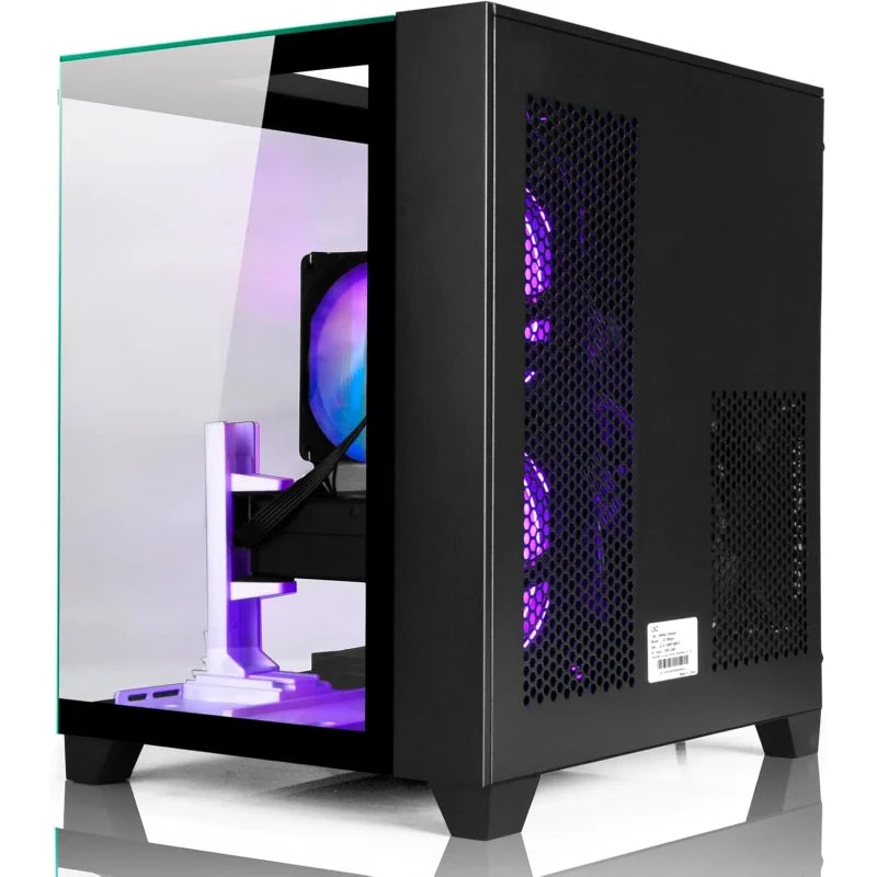 Computadora de Escritorio Ryzen 5 |   16GB de RAM DDR3 |   GeForce RTX 1060 8GB |   Computadora de Alto Rendimiento para Juegos y Diseño, PC Negra para Juegos