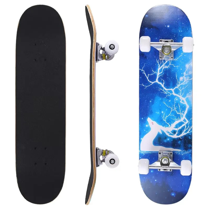 Patineta Infantil de 80 * 20cm con Logotipo y Diseño Personalizados, Patineta Económica de Cuatro Ruedas, Venta Popular