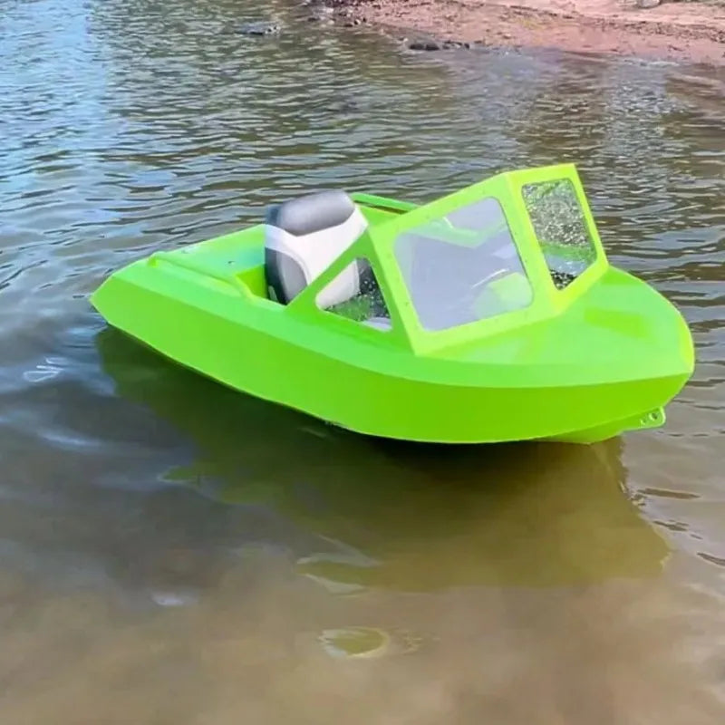 Mini barco de chorro de alta velocidad personalizado de 15kw, esquí acuático de aluminio, Jet Ski para botes de remos, barco de Karting eléctrico para deportes acuáticos