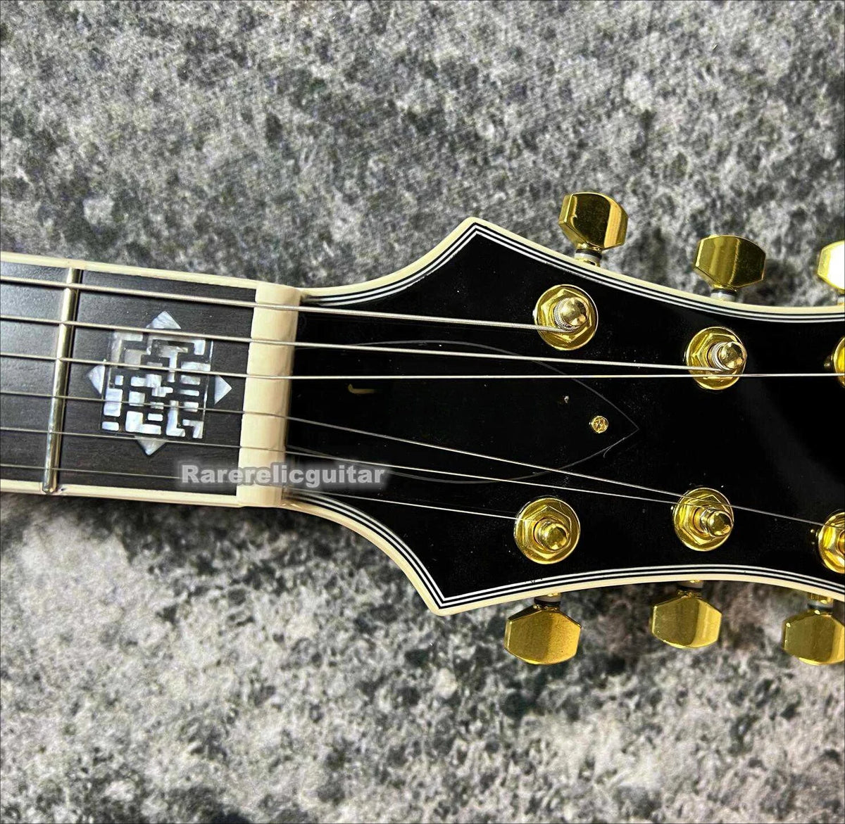 Nueva Guitarra Eléctrica Dream Fernan MV 480HT TOMOYASU HOTEI Signature Negra, Puente TP-9, Clavijeros Grover, Herrajes Dorados