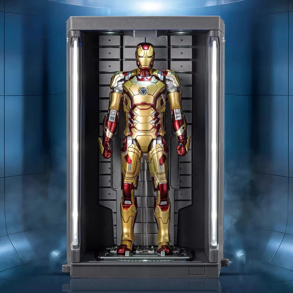 En Stock, Juguete Oficial ZD Toys, Serie Completa Iron Man Hall of Armor 2.0, Figura de Acción Coleccionable, Decoración, Regalo