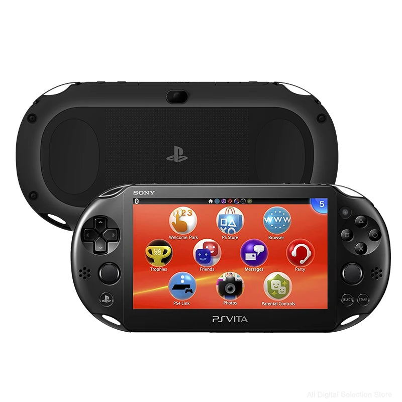 Consola Original Sony PSVita 2000 PS Vita 2000 Slim con Juegos Gratis de la Tienda PKGJ, Tarjeta de Memoria de 64GB/128GB PSV2000
