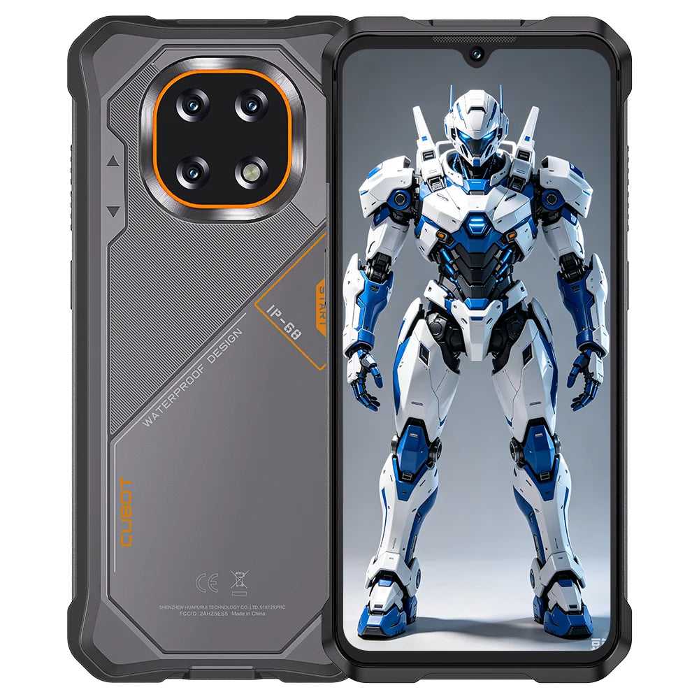 Smartphone Android Cubot King Kong ES 5, pantalla de 6.88" a 120Hz, hasta 24GB de RAM (12+12GB), 256GB de ROM, teléfono resistente, batería de 7000mAh