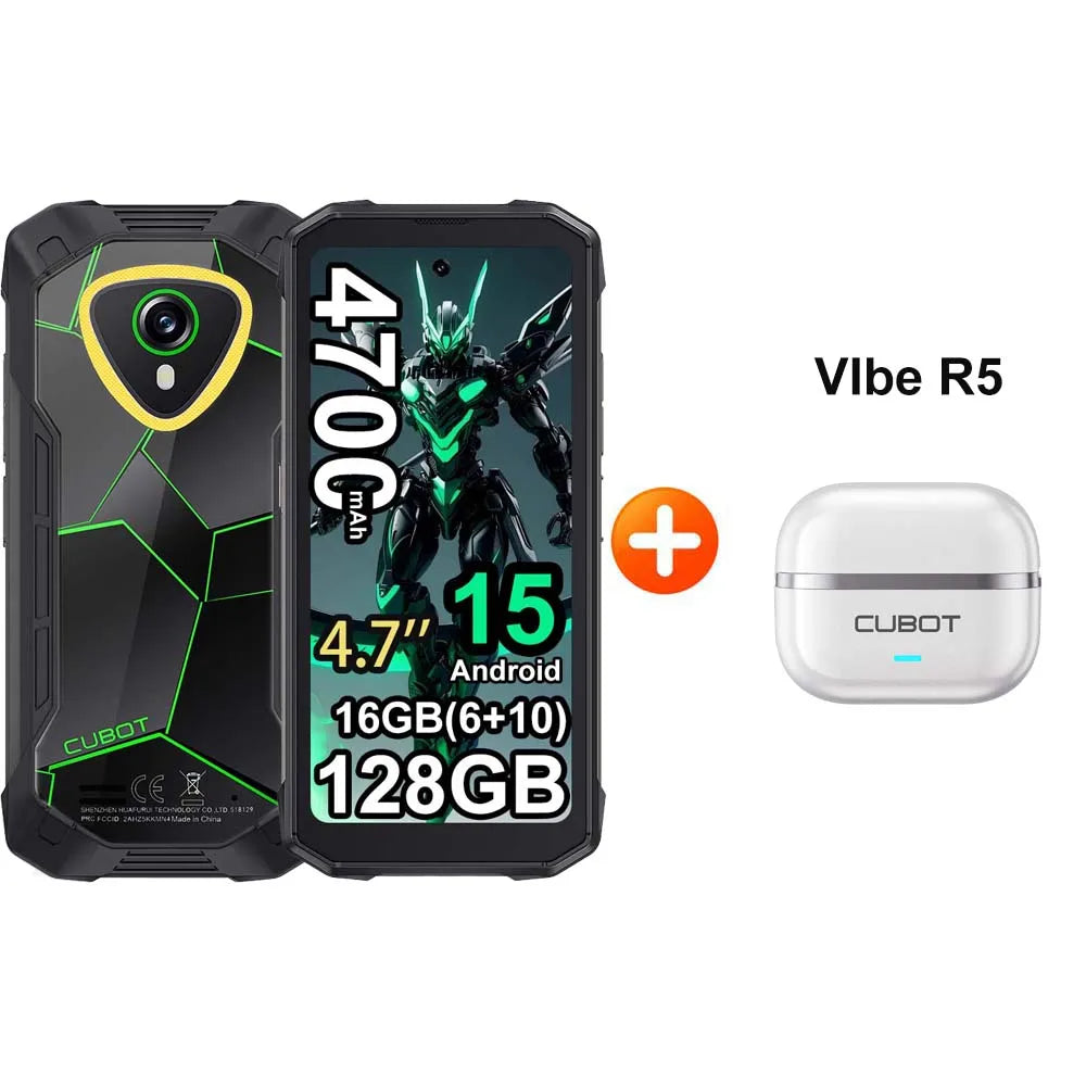 [Enviado desde Polonia] Cubot KingKong Mini 4 Mini Smartphone resistente pantalla de 4,7 pulgadas 90Hz 4700mAh 6GB+128GB NFC 48MP Android 15