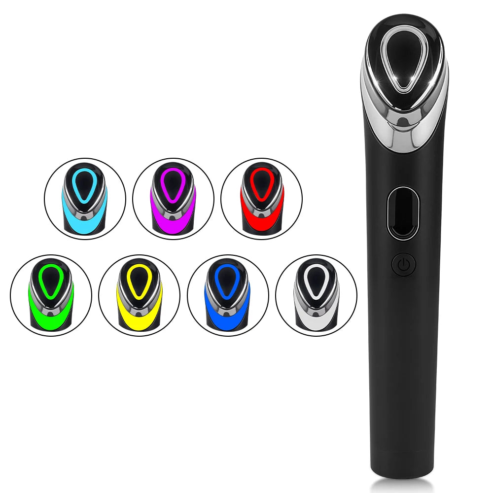 7 colores Age-R Booster Pro EMS microcorriente cuidado de la piel Facial dispositivo de belleza antiarrugas masajeador de elevación uso doméstico belleza cuidado de la piel