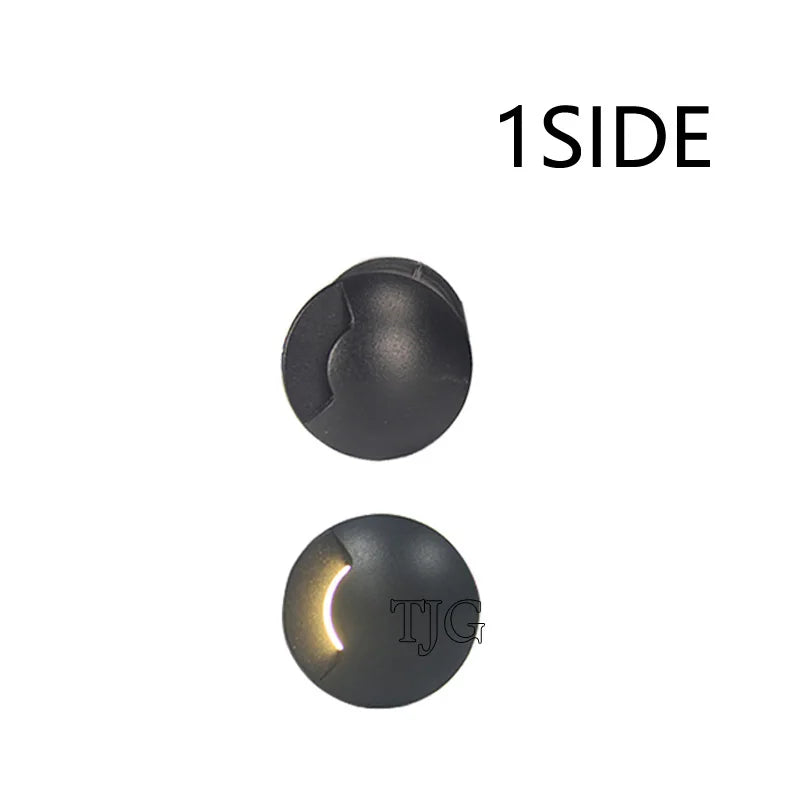 3W 5W  LED Garden Light IP67 AC110V220V DC12V Spotlights Outdoor Recessed Underground Lamp Floor Landscape Lighting 42/52/62MM
