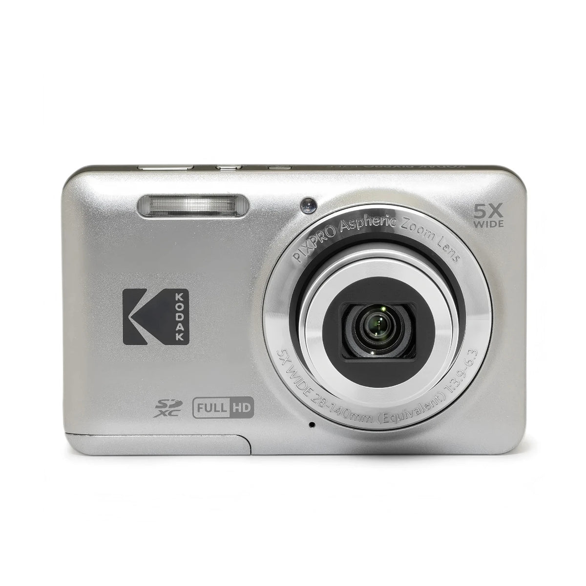 Cámara digital KODAK PIXPRO FZ55 genuina de 1080P Full HD y 16MP con pantalla LCD de 2.7 pulgadas, cámara para vlogging con zoom óptico 5X y gran angular de 28 mm para video
