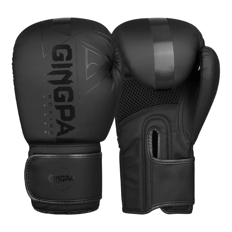 Guantes de boxeo profesionales de 6/8/10/12/14oz PU Muay Thai MMA profesión Kickboxing adultos bolsa de arena guantes de entrenamiento equipo