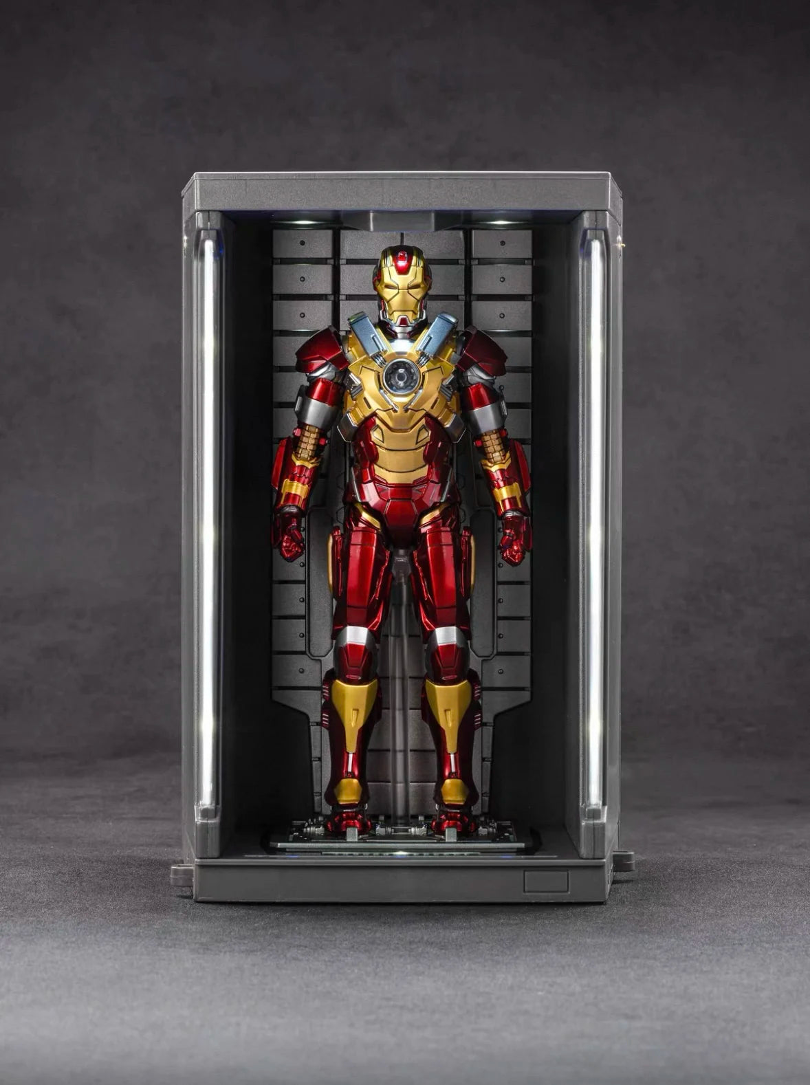 En Stock, Juguete Oficial ZD Toys, Serie Completa Iron Man Hall of Armor 2.0, Figura de Acción Coleccionable, Decoración, Regalo