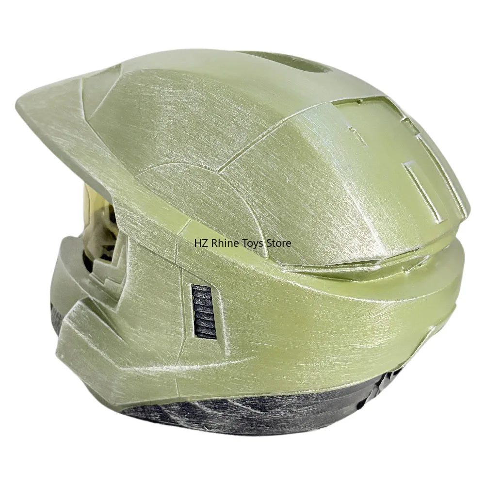 Casco de Star Black Series Wars, modelo Ha-lo Master Chief, para Halloween, cosplay, accesorio de casco verde, ideal como regalo de cumpleaños o Navidad, TK108.