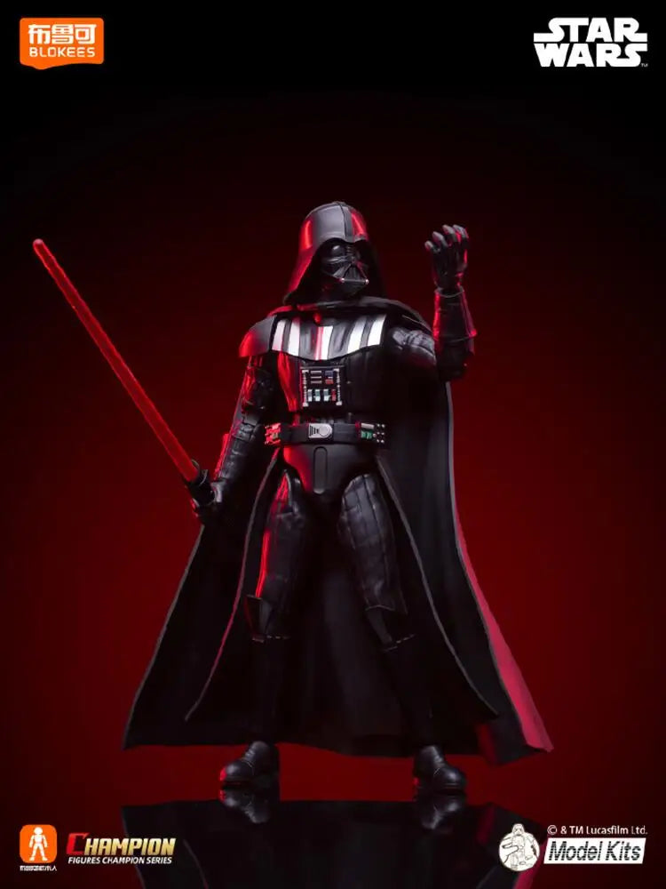 Blokees STAR WARS Anakin Darth Vader Obi-Wan Kenobi Din Djarin Grogu Figura de Acción Decorativa Juguete Coleccionable Regalo