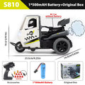 ZWN S810 Three Wheels RC Motorcycle With Light Spray 2.4G Remote Control Electric High Speed Emulation Motorcycles Toys For Kids