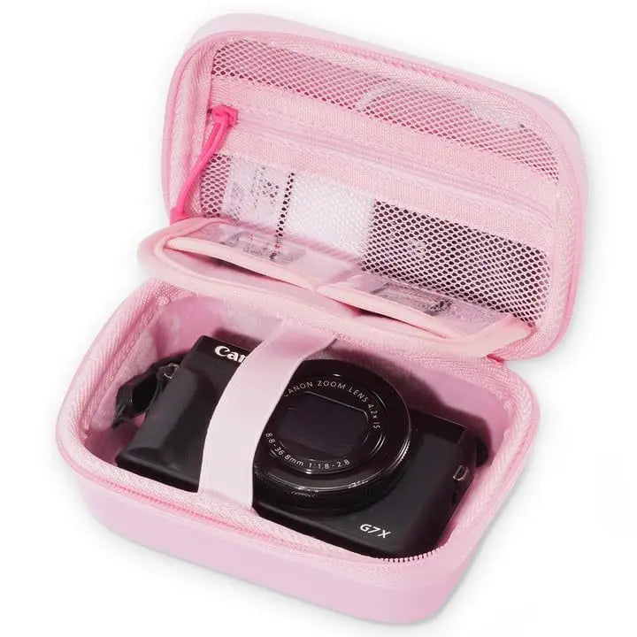 Estuche Rígido para Cámara Digital Canon G7X Mark III Mark II, Sony Cybershot, PowerShot SX740, Ricoh GR III, Kodak Pixpro