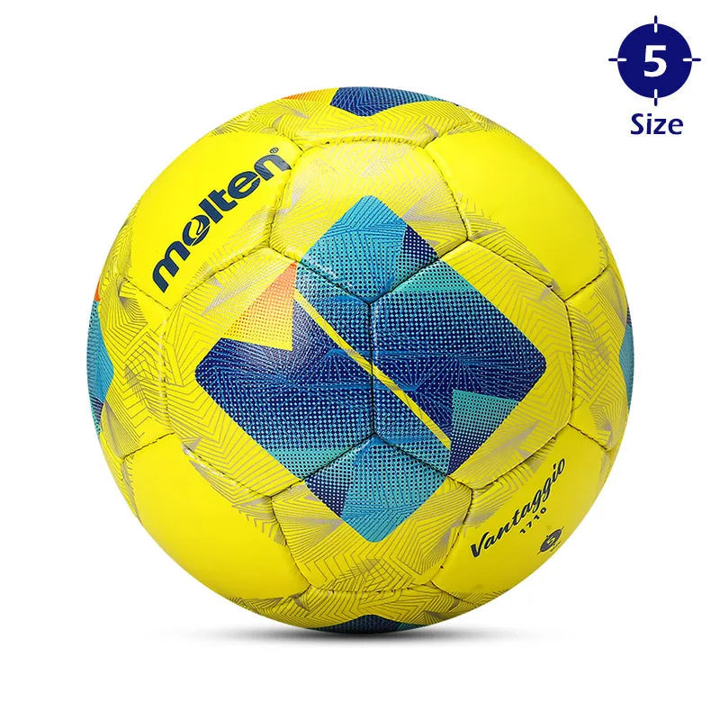 Balones de fútbol Molten 2025 tamaño 5 tamaño 4 Material de PVC/TPU alta calidad entrenamiento de fútbol al aire libre partido Liga hombres futbol topu
