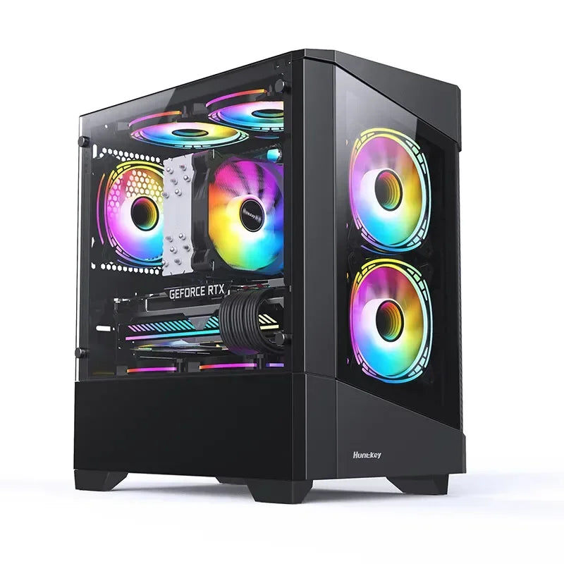Computadora de Escritorio para Juegos AOTESIER – Intel Core i7 12700F 2.1 GHz, NVIDIA RTX 4070 Ti, 1TB NVME SSD, 16GB DDR4 RAM 3200, 750W Gold
