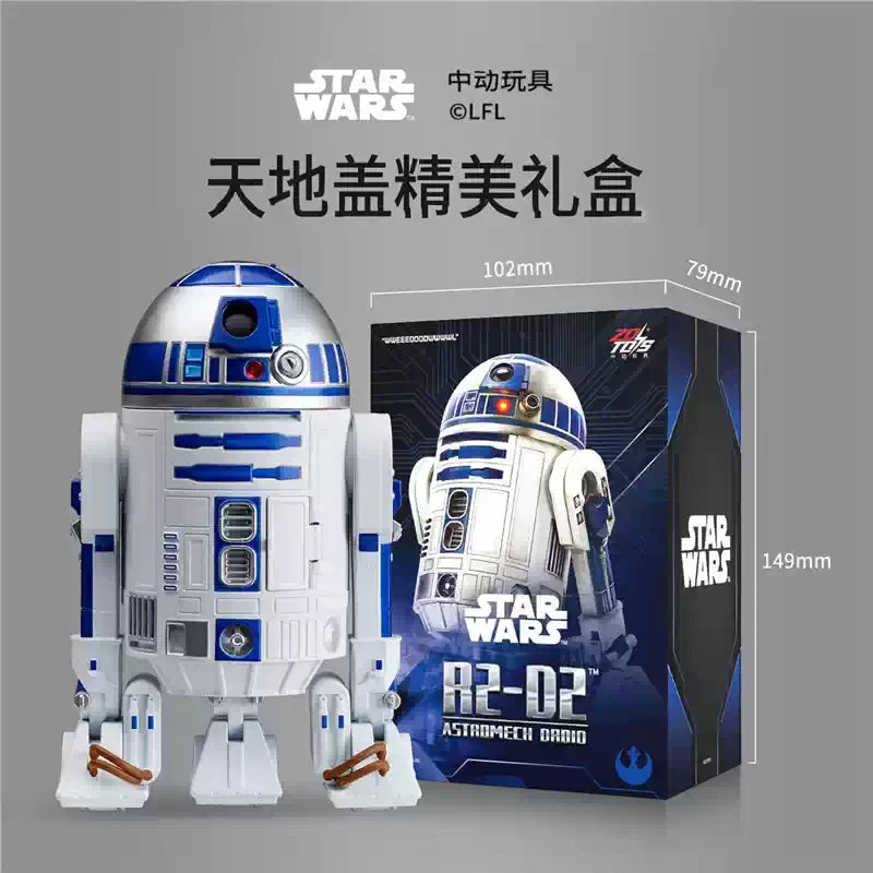 Figura de acción modelo ZD Toy 1/10 Star Wars Yoda R2D2 Darth Vader Stormtrooper Mandalorian Din Djarin Grogu Luke Skywalker