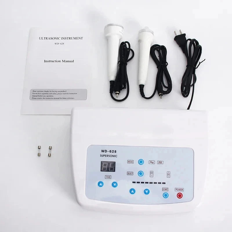 Máquina Facial de Belleza Ultrasónica para el Cuidado de la Piel de la Mujer, Blanqueamiento, Eliminación de Pecas, Lifting de Alta Frecuencia, Antienvejecimiento