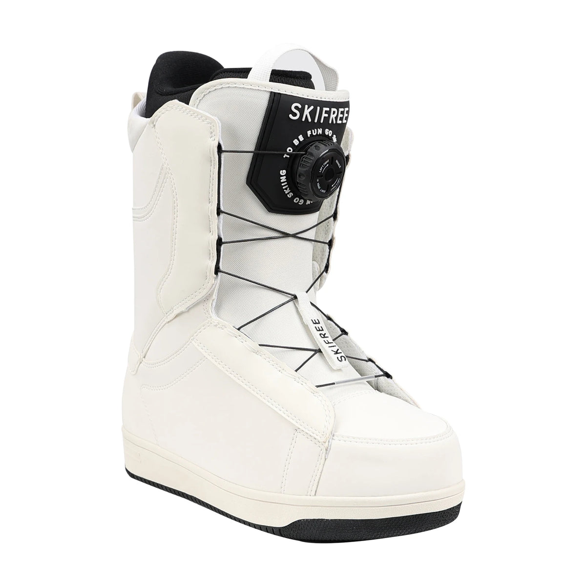 Botas de Snowboard para Principiantes SKIFREE |   Sistema de Atado Rápido NX, Suela Antideslizante Impermeable, Ligero y de Fácil Calzado