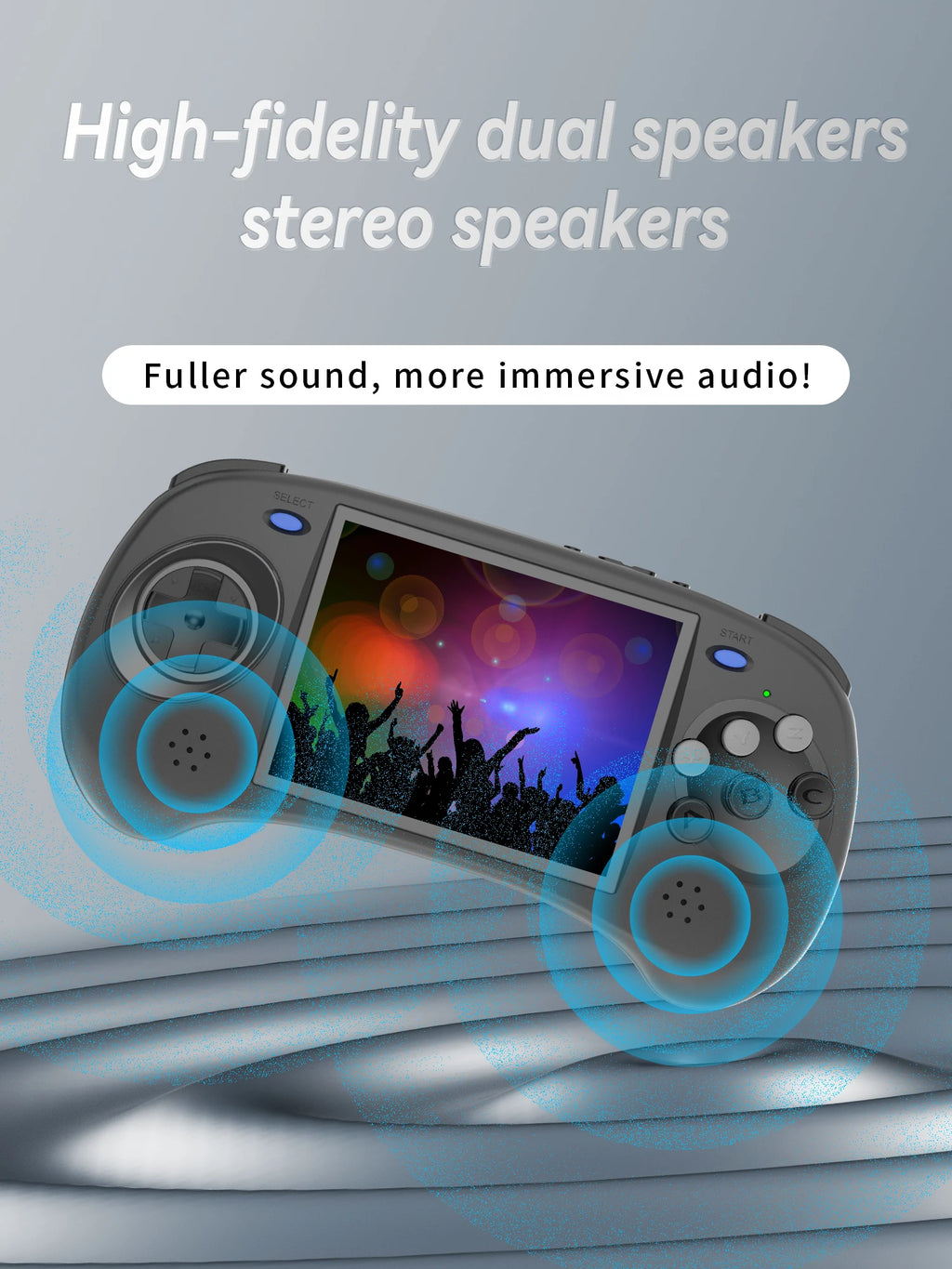Consola de Juegos Retro Anbernic RG ARC-D, Sistema Operativo Dual Android 11/Linux, WiFi 5G, Bluetooth 4.2, Salida HD-TV, Reproductor de Juegos Portátil, Compatible con Transmisión Moonlight