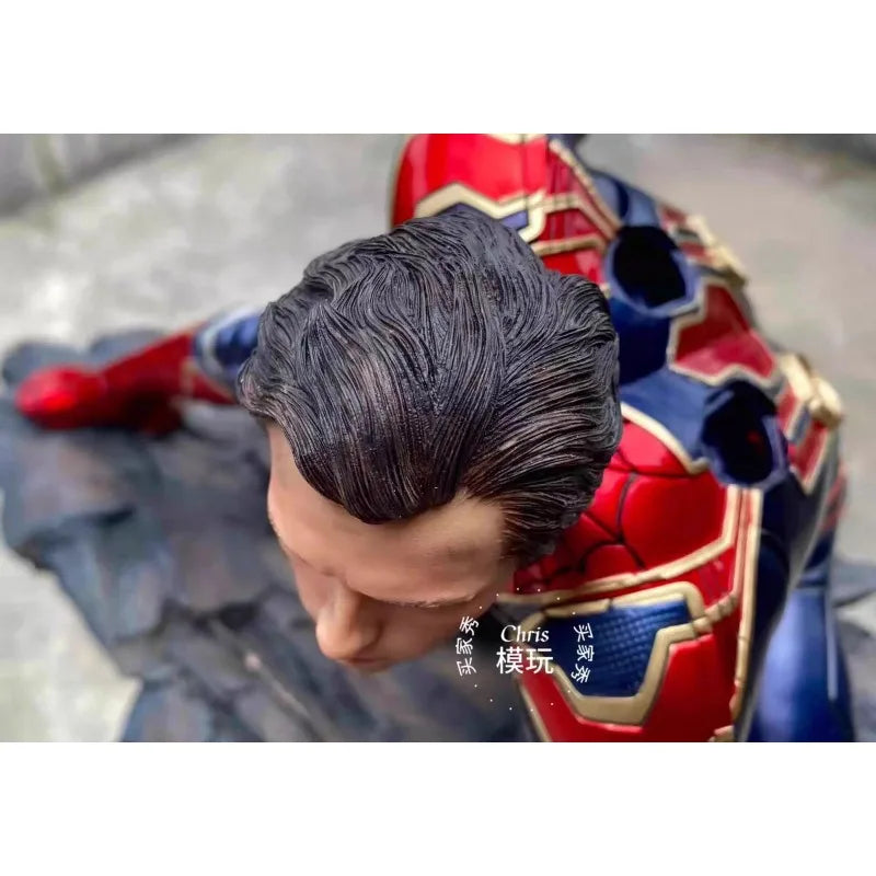 51cm The Avengers Figure Spider-Man Custom Made Double-headed Eagle Anime Model Resin Desktop Decorations Holiday Gifts Toys